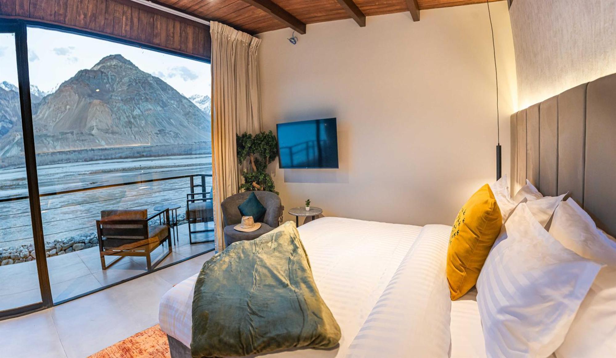 Himmel Skardu By Luxus Hotel Eksteriør billede